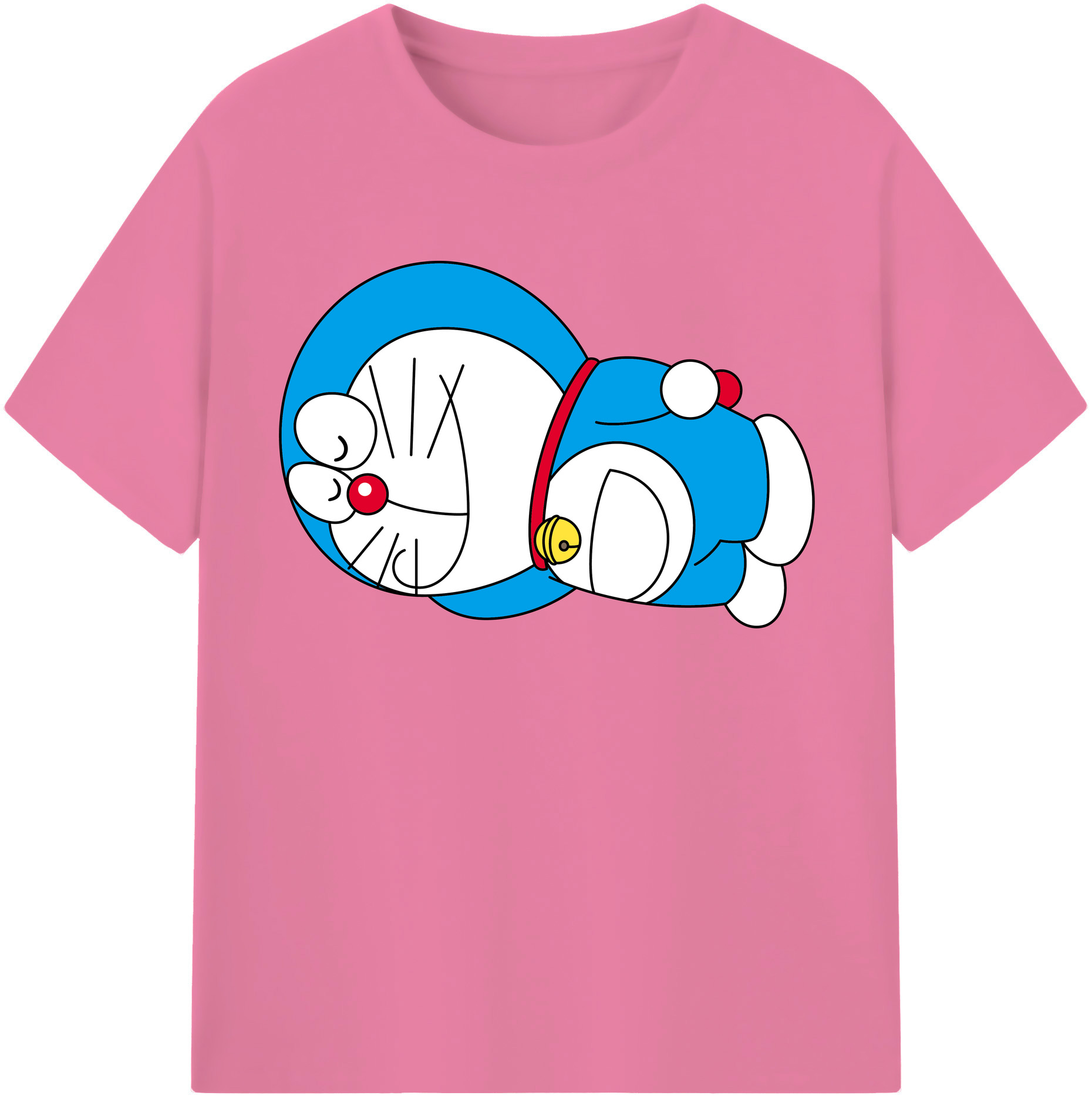 （画像用） ドラえもん Doraemon 綿100％半袖Tシャツ（フロントプリント）